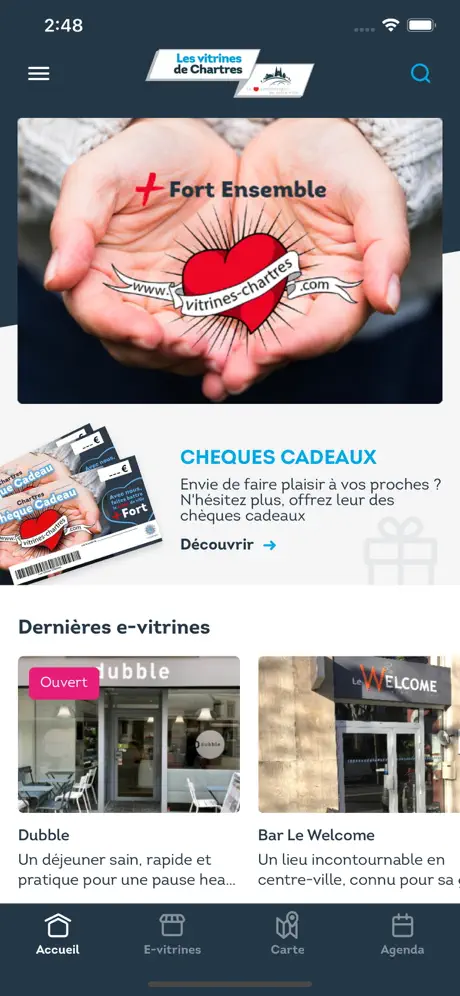 Vitrines de Chartres's screenshot