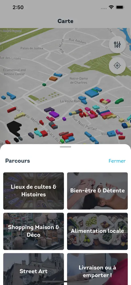 Screenshot de Vitrines de Chartres